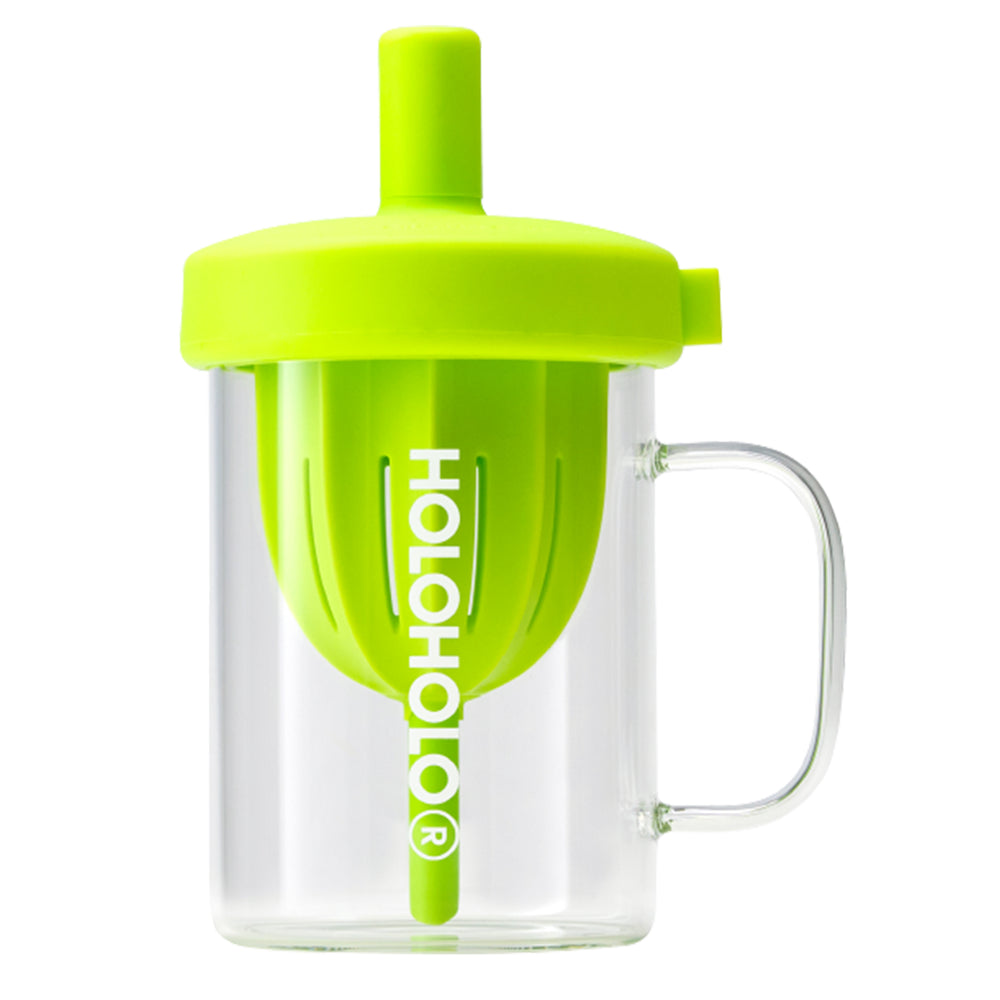 NutCup™ Glass Water Cup with Fruit Juicer and Tea-Water Separator-20oz